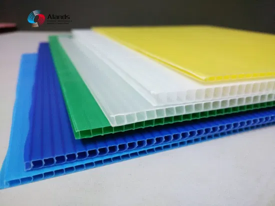 Corrugated PP Plastic Floor Protection Sheet, Corflute Temporary Floor Protection